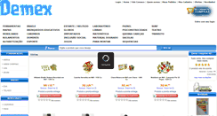 Desktop Screenshot of demex.com.br