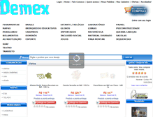 Tablet Screenshot of demex.com.br