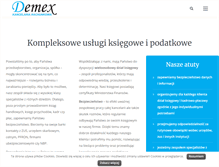 Tablet Screenshot of demex.eu