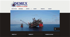 Desktop Screenshot of demex.us