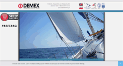Desktop Screenshot of demex.pl